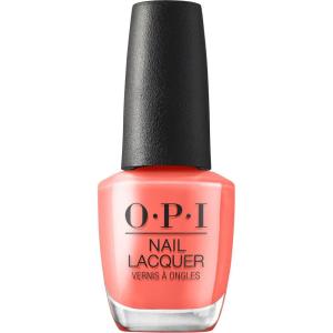 image:imageOPI Nail Lacquer Nail Polish  Crme Shimmer and Glitter Chip Resistant NailPolish  Fast Drying Streak Free Formula  The New OPIcons Collection  Spring 2026Shrimp Cocktail  Opaque Medium Warm Sunset Orange Crme