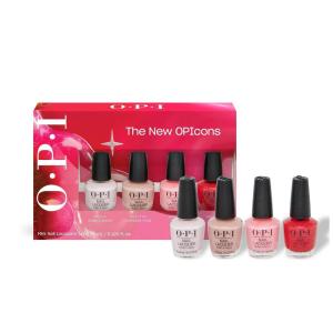 image:imageOPI Nail Lacquer Nail Polish  Crme Shimmer and Glitter Chip Resistant NailPolish  Fast Drying Streak Free Formula  The New OPIcons Collection  Spring 20264PC Mini Nail Lacquer  Spring