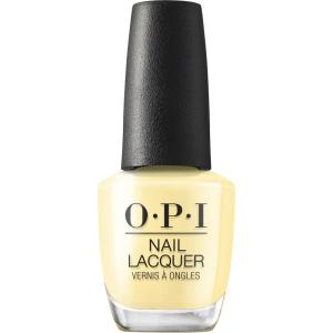 image:imageOPI Nail Lacquer Nail Polish  Crme Shimmer and Glitter Chip Resistant NailPolish  Fast Drying Streak Free Formula  The New OPIcons Collection  Spring 2026Sunny Bunny  SemiSheer Soft Warm Yellow Crme