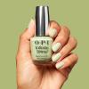 image:imageOPI Infinite Shine Nail Polish  Opaque Crme Shimmer and Sheer Long Lasting Wear Shades  Gellike Wear amp Shine  Vegan Long Lasting Streak Free  The New OPIcons Collection  Spring 2026Oh Baby  Opaque Medium Warm Green Crme