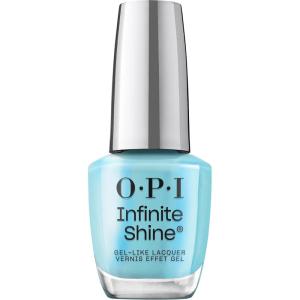 image:imageOPI Infinite Shine Nail Polish  Opaque Crme Shimmer and Sheer Long Lasting Wear Shades  Gellike Wear amp Shine  Vegan Long Lasting Streak Free  The New OPIcons Collection  Spring 2026Sea Me Now  Opaque Soft Cool Turquoise Blue with Shimmer