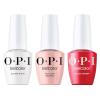 image:imageOPI GelColor Iconic Shades Gel Nail Polish Trio Bundle  Put It in Neutral Sheer Soft Pink  Cajun Shrimp Opaque Bright Orange  Alpine Snow Opaque Soft White Crme UV Cure Gel Nail Polish Colors