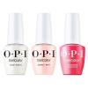 image:imageOPI GelColor Iconic Shades Gel Nail Polish Trio Bundle  Strawberry Margarita Opaque Bright Pink  Bubble Bath Sheer Nude Pink  Funny Bunny Soft White Crme UV Cure Gel Polish Colors