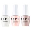 image:imageOPI GelColor Iconic Sheer Nude Shades Gel Nail Polish Trio Bundle  Funny Bunny Soft White  Bubble Bath Nude Pink  Bare My Soul Soft Beige Crme UV Cure Gel Polish Colors