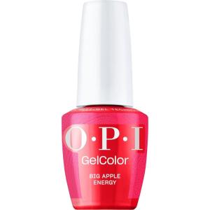 image:imageOPI GelColor LED Cure Gel Nail Polish  SalonQuality Shine LongLasting Wear  Easily Soak Off Removal  Vegan amp HEMA Free  The New OPIcon Collection  Spring 2026Big Apple Energy  SemiSheer Bright Scarlet Red with Shimmer