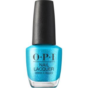 image:imageOPI Nail Lacquer Nail Polish  Crme Shimmer and Glitter Chip Resistant NailPolish  Fast Drying Streak Free Formula  Trip to the Brite Side  Summer 2026Sky Blues the Limit  SemiSheer Bright Blue Aqua Turquoise with Silver Shimmer