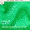 image:imageOPI GelColor LED Cure Gel Nail Polish  SalonQuality Shine LongLasting Wear  Easily Soak Off Removal  Vegan amp HEMA Free  Trip to the Brite Side  Summer 2026 CollectionLime of My Life  SemiSheer Neon Lime Green Silver Shimmer