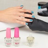 image:imageOPI Powder Perfection  Opaque Sheer Crme Nail Dipping Powder  Up to three Weeks of HighShine Wear  Acrylic Alternative  Trip to the Brite Side  Summer 2026 CollectionSky Blues the Limit  SemiSheer Blue Aqua Turquoise with Silver Shimmer