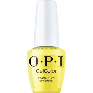 image:imageOPI GelColor LED Cure Gel Nail Polish  SalonQuality Shine LongLasting Wear  Easily Soak Off Removal  Vegan amp HEMA Free  Trip to the Brite Side  Summer 2026 CollectionPaintin on Sunshine  Opaque Bright Lemon Yellow Shimmer