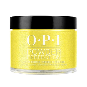 image:imageOPI Powder Perfection  Opaque Sheer Crme Nail Dipping Powder  Up to three Weeks of HighShine Wear  Acrylic Alternative  Trip to the Brite Side  Summer 2026 CollectionPaintin on Sunshine  Opaque Bright Lemon Yellow with Shimmer