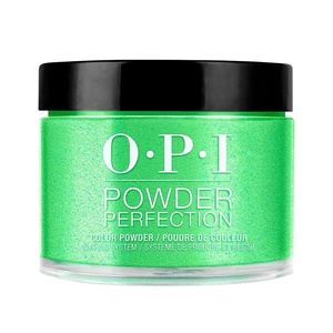 image:imageOPI Powder Perfection  Opaque Sheer Crme Nail Dipping Powder  Up to three Weeks of HighShine Wear  Acrylic Alternative  Trip to the Brite Side  Summer 2026 CollectionLime of My Life  SemiSheer Neon Lime Green with Silver Shimmer