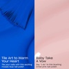 image:imageOPI Nail Lacquer Baby Take a Vow amp Tile Art to Warm Your Heart 2PC Duo Pack  Sheer Soft Pink amp Opaque Bright Blue Crme Chip Resistant Nail Polish