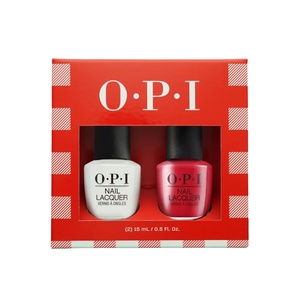 image:imageOPI Nail Lacquer Emmy have you seen Oscar amp I Cannoli Wear OPI 2PC Duo Pack  Opaque Bright Red and Opaque Soft Gray Crme Chip Resistant Nail Polish