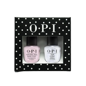 image:imageOPI Nail Treatment Natural Base Coat amp Classic Top Coat 2PC Duo Pack  Protects Nails Prevents Chipping amp Prevents Discoloration