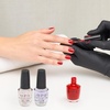 image:imageOPI Nail Lacquer Nail Polish  Crme Shimmer and Glitter Chip Resistant NailPolish  Fast Drying Streak Free Formula  Supergirl Limited Edition CollectionCape it Real  Opaque Bright Warm Red Orange Crme
