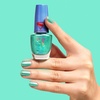 image:imageOPI RapiDry Quick Dry Nail Polish  Crme amp Shimmer Finishes  Smudge Proof Fast Drying in 60 Seconds  Vegan Formula  Supergirl Limited Edition CollectionNeon Nova  Opaque Bright Cool Green Silver Shimmer