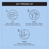 image:imageOPI Sticking Point  Instant No Glue Press On Nails  30 Count with Adhesive Tabs  Round Almond amp Square Shapes  DamageFree Wear  Supergirl Limited Edition CollectionShes a Hero  Short Round Opaque Cool Blue Star Logo