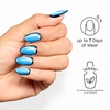 image:imageOPI Sticking Point  Instant No Glue Press On Nails  30 Count with Adhesive Tabs  Round Almond amp Square Shapes  DamageFree Wear  Supergirl Limited Edition CollectionPlanetary Pop  Short Almond Opaque Bright Cool Blue