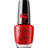 image:imageOPI Nail Lacquer Nail Polish  Crme Shimmer and Glitter Chip Resistant NailPolish  Fast Drying Streak Free Formula  Supergirl Limited Edition CollectionCape it Real  Opaque Bright Warm Red Orange Crme