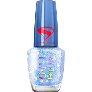 image:imageOPI RapiDry Quick Dry Nail Polish  Crme amp Shimmer Finishes  Smudge Proof Fast Drying in 60 Seconds  Vegan Formula  Supergirl Limited Edition CollectionCosmic Chic  SemiSheer Soft Cool Purple Blue Glitter
